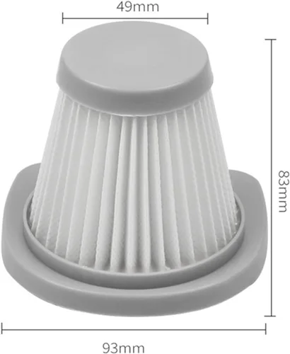 Vista 6 de 5 piezas de repuesto de filtro HEPA para aspiradora Midea SC861 SC861A