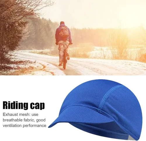 Vista 6 de Gorra de ciclismo para hombres y mujeres casco interior de bicicleta para correr