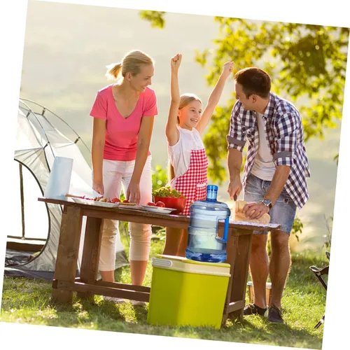 Vista 6 de NOLITOY Contenedores de almacenamiento de agua de 2.0 galones, jarra de agua para camping, tanque de agua portátil de 7.5 litros para picnic al aire