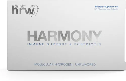 Vista 10 de DRINK HRW Harmony+ - Tabletas de agua de hidrógeno molecular, fórmula profesional de rejuvenecimiento completo H2 de 12.4 ppm + inmunoLP20