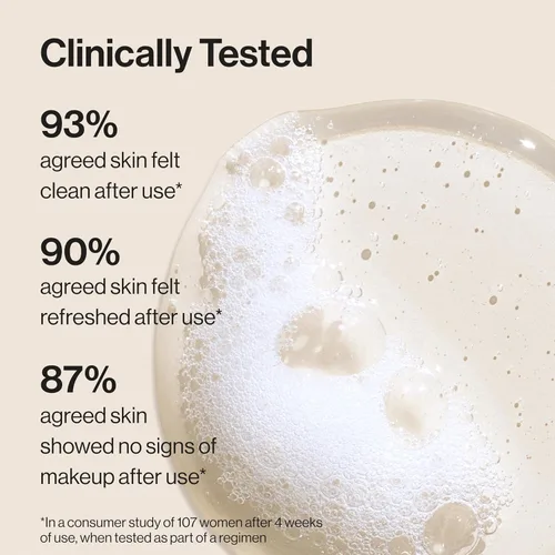 Vista 5 de Honest Beauty Mini Gentle Gel Limpiador Facial Diario Calma, Refresca e Hidrata Vegano + Seguro para Pieles Sensibles Tamaño de Viaje, 1.5 fl