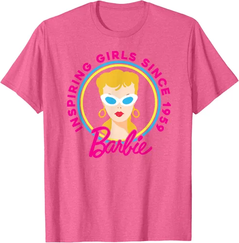 Vista 36 de Barbie - Camiseta inspiradora del 60 aniversario para niñas desde los 59 Negro