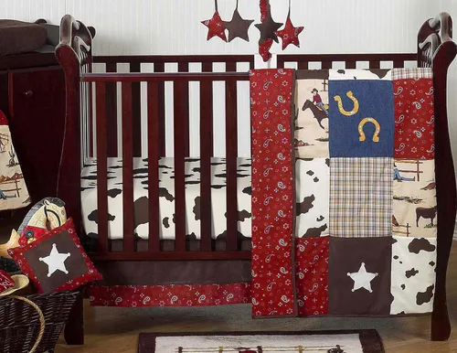 Vista 12 de Sweet Jojo Designs Juego de ropa de cama para cuna de bebé de 11 piezas (parche deportivo de béisbol) para niños, bebés/guardería, incluye manta
