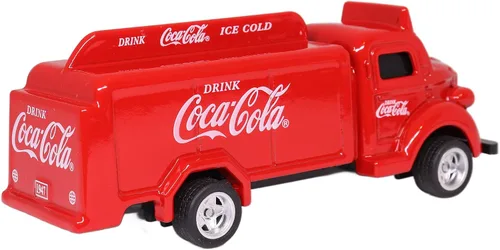 Vista 5 de Motor city classics Camión botella Coca-Cola 1947 (rojo) Modelo a escala 1:87 coleccionable a presión 440537