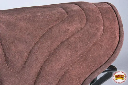 Vista 6 de HILASON Western Bareback Saddle Pad Marrón 26" X 32