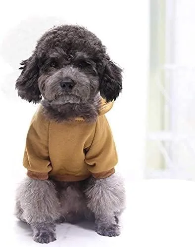 Vista 6 de Idepet - Ropa de perro para mascotas, sudaderas para perros pequeños, chaleco para chihuahua, ropa abrigada, chaquetas de otoño para cachorros