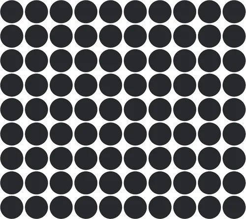 Vista 107 de LiteMark Calcomanías extra pequeñas, puntos de vinilo extraíbles, calcomanías circulares con acabado mate, calcomanías redondas para pared de aula