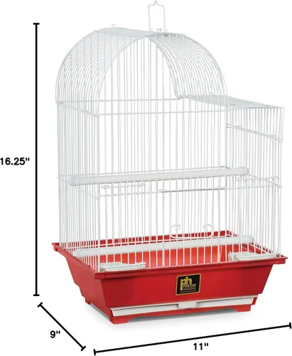 Vista 2 de Prevue Pet Products SP50011 Jaula para pájaros, pequeña, roja
