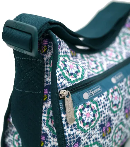 Vista 7 de LeSportsac Bolso bandolera clásico Hobo en mosaico de mariposa Mosaico de mariposa Bolso cruzado clásico Hobo