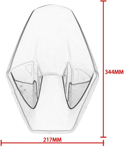 Vista 7 de Funda de asiento trasero de motocicleta para Z H2 ZH2 2020-2025 Z900 2017-2024 Passenger Pillion Solo Cowl Hard ABS Tail Section Fairing (negro)