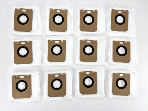 Vista 7 de 12 bolsas de polvo de repuesto para aspiradoras robot Dreame D10 Plus RLS3D / D10s Plus / Z10 Pro, gran capacidad de 3 litros de sellado automático