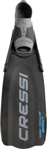 Vista 3 de Aletas versátiles para buceo, esnórquel, apnea - Sistema modular de cuchillas intercambiables Gara - Bolsillo completo ajustable para el pie - Gara