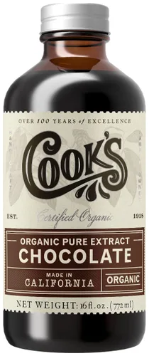 Vista 37 de Cook's, Sabor puro de vainilla sin alcohol, para cocinar, hornear, postres, extracto alternativo de vainilla de Madagascar sin alcohol, 8 onzas