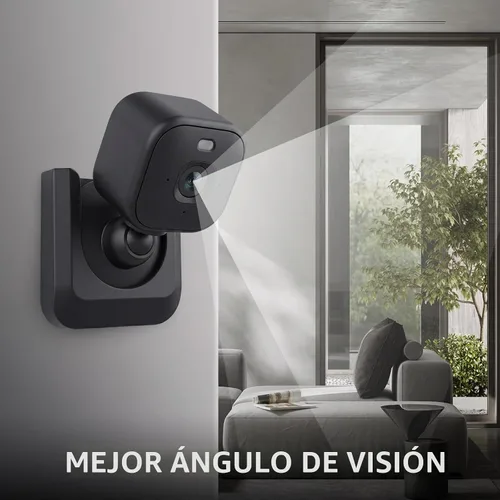 Vista 5 de Blink Mini 2K - Soporte de pared adhesivo para cámara, fuerte adhesivo duradero, soporte de montaje para cámara Blink Mini interior, sin taladros