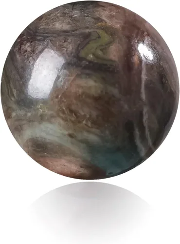 Vista 9 de 100 cuentas redondas de cristal liso sueltas de piedra natural para bricolaje, pulsera, collar, aretes, accesorios de fabricación de joyas