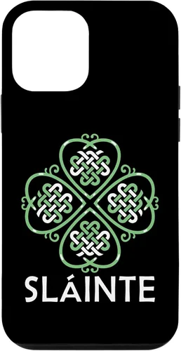 Vista 12 de Funda para iPhone 15 con nudo celta irlandés trébol festival festivo