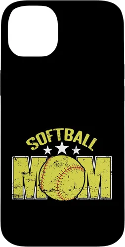 Vista 15 de Softball Mom Sports Parent Team Supporter Case for iPhone 16