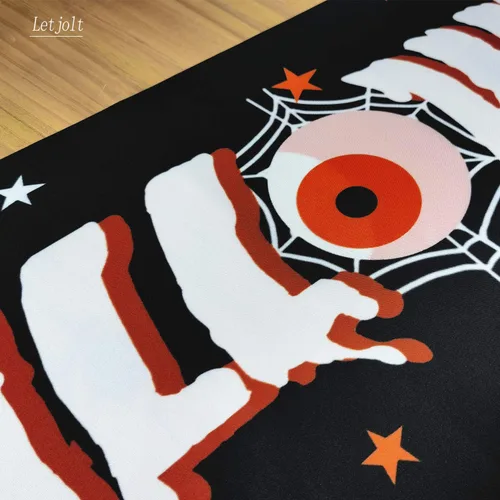 Vista 4 de Cartel de Feliz Halloween para fiesta de Halloween, carteles decorativos gigantes del Día de las Hallowmas para celebrar, suministros para valla