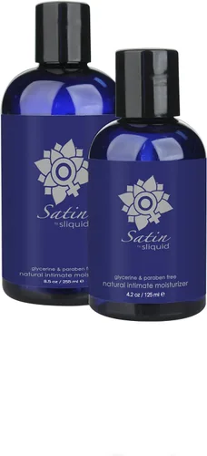 Vista 4 de Sliquid Organics Lubricante satinado natural, 8.5 onzas