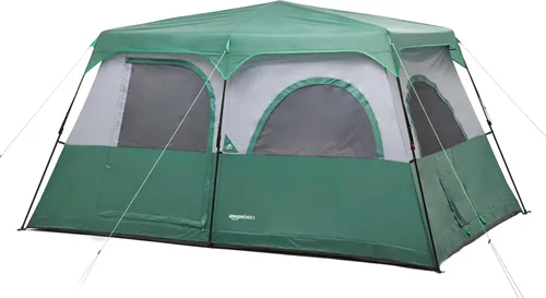 Vista 8 de Amazon Basics Tienda de campaña instantánea con lluvia, resistente a la intemperie, instalación rápida