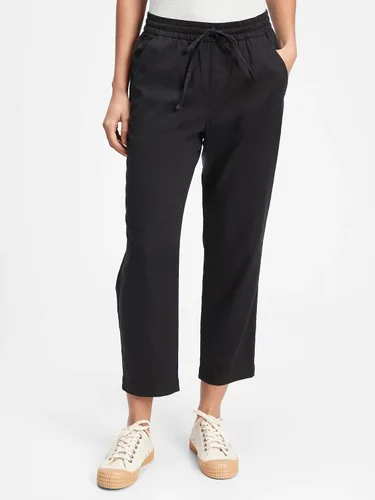 Vista 3 de GAP Pantalones rectos fáciles de poner para mujer