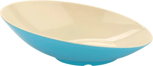 Vista 55 de G.E.T. B-792-W - Cuenco en ángulo para servir en cascada para ensaladas, arroz y postre, 24 onzas / 9.25 pulgadas, color blanco