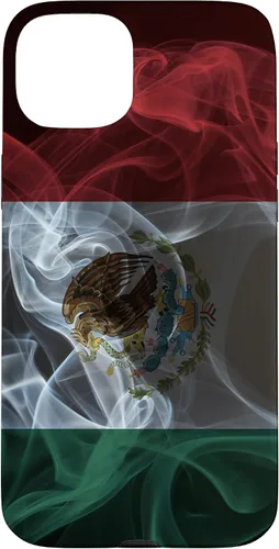 Vista 9 de Smoky Mexico Flag - Funda para iPhone 17 con diseño de orgullo mexicano ahumado