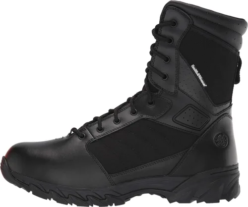 Vista 8 de Smith & Wesson Breach 2.0 - Botas tácticas con cremallera para hombre, 9 pulgadas