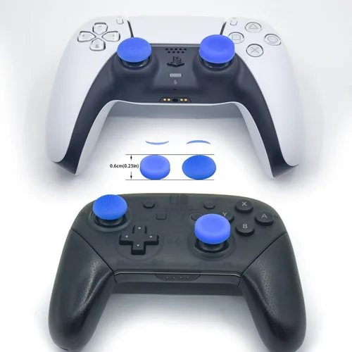 Vista 5 de Thumb Grip Controller Gamepad Raised Antislip Thumb Stick Grips Thumbsticks Joystick Cap for PS54,Switch Pro Controller-Precision