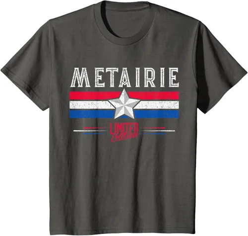 Vista 28 de Metairie - Camiseta retro vintage para mujer y niño