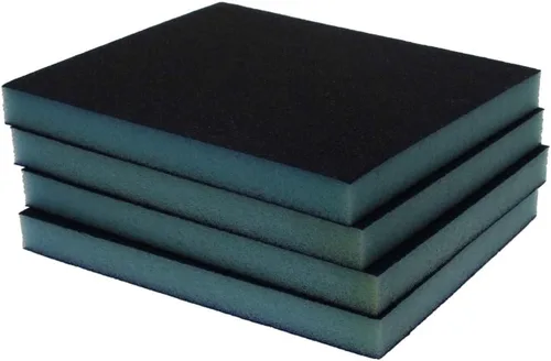 Vista 28 de Utoolmart Bloques de lijado de esponja de lijado, esponja de papel de lija húmedo y seco de grano 80, kit de esponja de arena lavable y 4 piezas