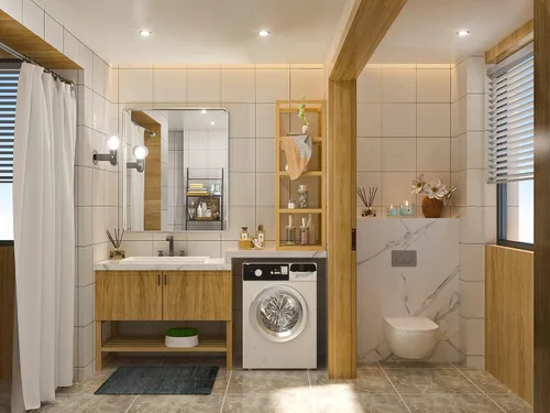 Vista 112 de TETOTE Espejo de marco dorado cepillado de 16 x 24 pulgadas, espejo de tocador de baño de latón dorado para pared, espejo enmarcado rectangular