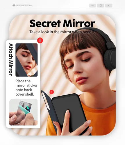 Vista 136 de GOOSPERY Parachoques magnético para puerta compatible con Galaxy S9 Plus, tarjetero tipo billetera con cierre automático por iman, funda protectora