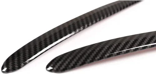 Vista 9 de YIWANG Tiras adhesivas para manija de puerta de automóvil estilo fibra de carbono, accesorios exteriores para BMW Serie 3 G20 G28 2019 2020,5 Series
