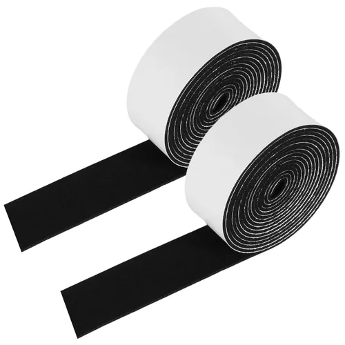 Vista 7 de Cinta de espuma de alta densidad, tira de sellado impermeable, tiras CR de neopreno, adhesivo de una sola cara, sello de EVA 1 pulgada de ancho x