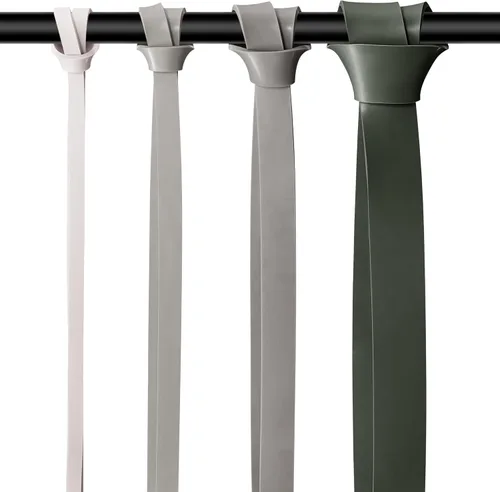 Vista 3 de Retrospec Lift Resistance Pull Up Assistance Band Set for Working Out, Home Fitness, Toning, Stretching. Physical Therapy, Muscle Training &