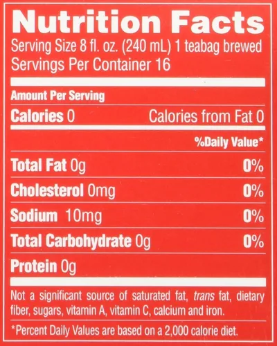 Vista 2 de Dynasty 100% Natural restaurante chino té Peso neto 1.13 oz. (32g) Bolsitas de té, 16