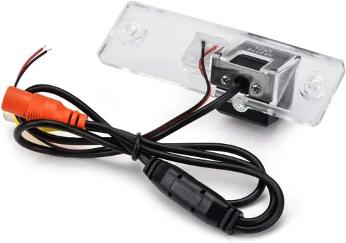 Vista 4 de Cámara de visión trasera de coche de 12 LED para Toyota 4Runner/Hilux Surf 2002 ~ 2010/Toyota Fortuner SW4/Toyota Innova y cámara de respaldo