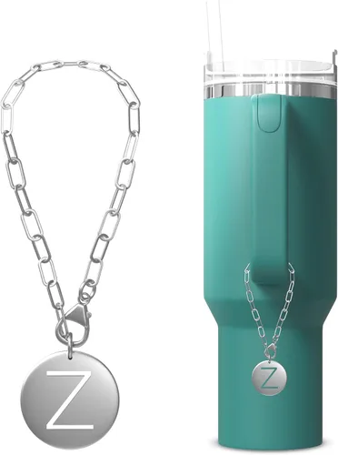 Vista 46 de Stanley Accessories - Dijes dorados de Stanley de 40 onzas con letras A-Z para vaso Stanley, accesorios compatibles con Yeti y Hydro Flask, Pequeño