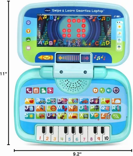 Vista 16 de VTech Laptop de Aprendizaje Inteligente Smarties, Azul