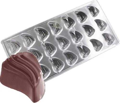 Vista 25 de LoBake Multi Designs - Palitos de media bola, cubo especial TAI JI Trigon, molde de policarbonato para chocolate, moldes para cubitos de hielo 0302
