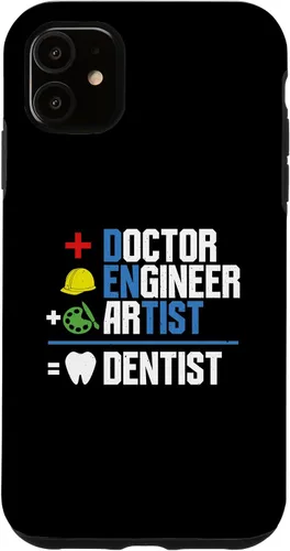 Vista 8 de iPhone 16 Doctor Engineer Artist Dentist Dentistry Dental Assistant Case