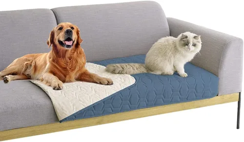Vista 33 de Tcksstex - Funda impermeable y antideslizante para cama de perro, manta para mascotas, sofá, colchón protector para incontinencia de coche, funda