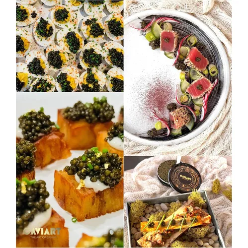 Vista 9 de Kaluga Sturgeon Caviar, Caviart Supreme Sturgeon Roe, Malossol 1 oz 0.99 oz
