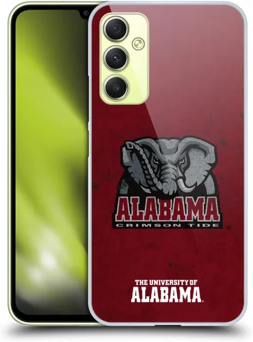 Vista 124 de Head Case Designs Officially Licensed University of Alabama UA Banner Hard Back Case Compatible with Samsung Galaxy A15
