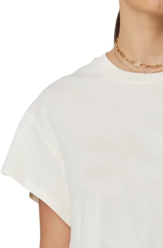 Vista 3 de Bandier x Sincerely Jules - The Aster - Camiseta de cuello redondo