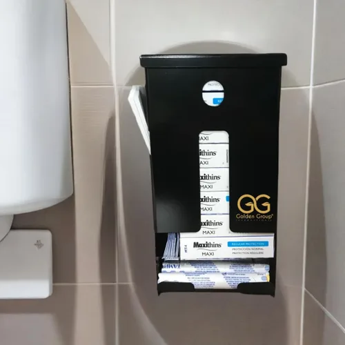 Vista 2 de Dispensador de servilletas sanitarias y tampones - VERSIÓN COMPACTA - SD7000 Vending Gratis