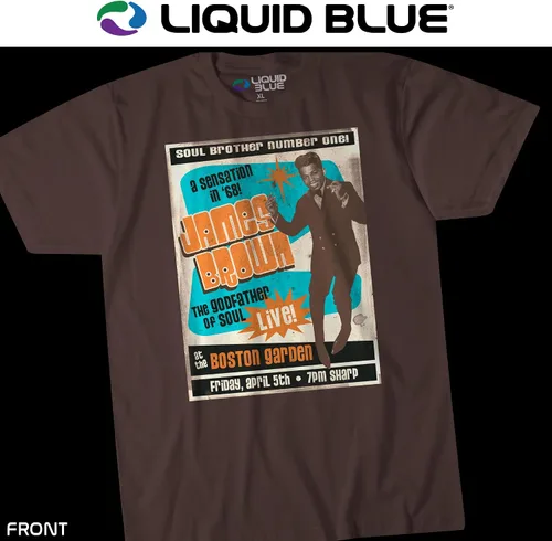 Vista 2 de Liquid Blue Camiseta Soul Brother #1 para hombre