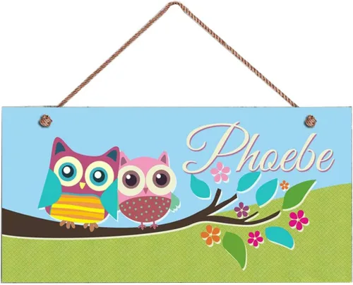 Vista 8 de XIUXZMM Cartel de elefante, letrero personalizado de bosque, nombre del niño, letrero de puerta para niños, decoración de pared de guardería