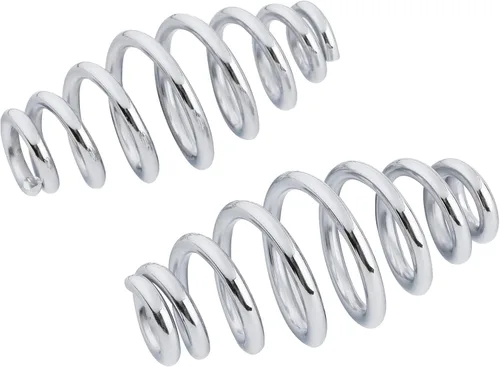 Vista 7 de TCT-MOTORPARTS 2 "Chrome Scissor Torsion Solo Seat Springs para Harley Motocicleta Sportster XL Chopper Bobber Custom